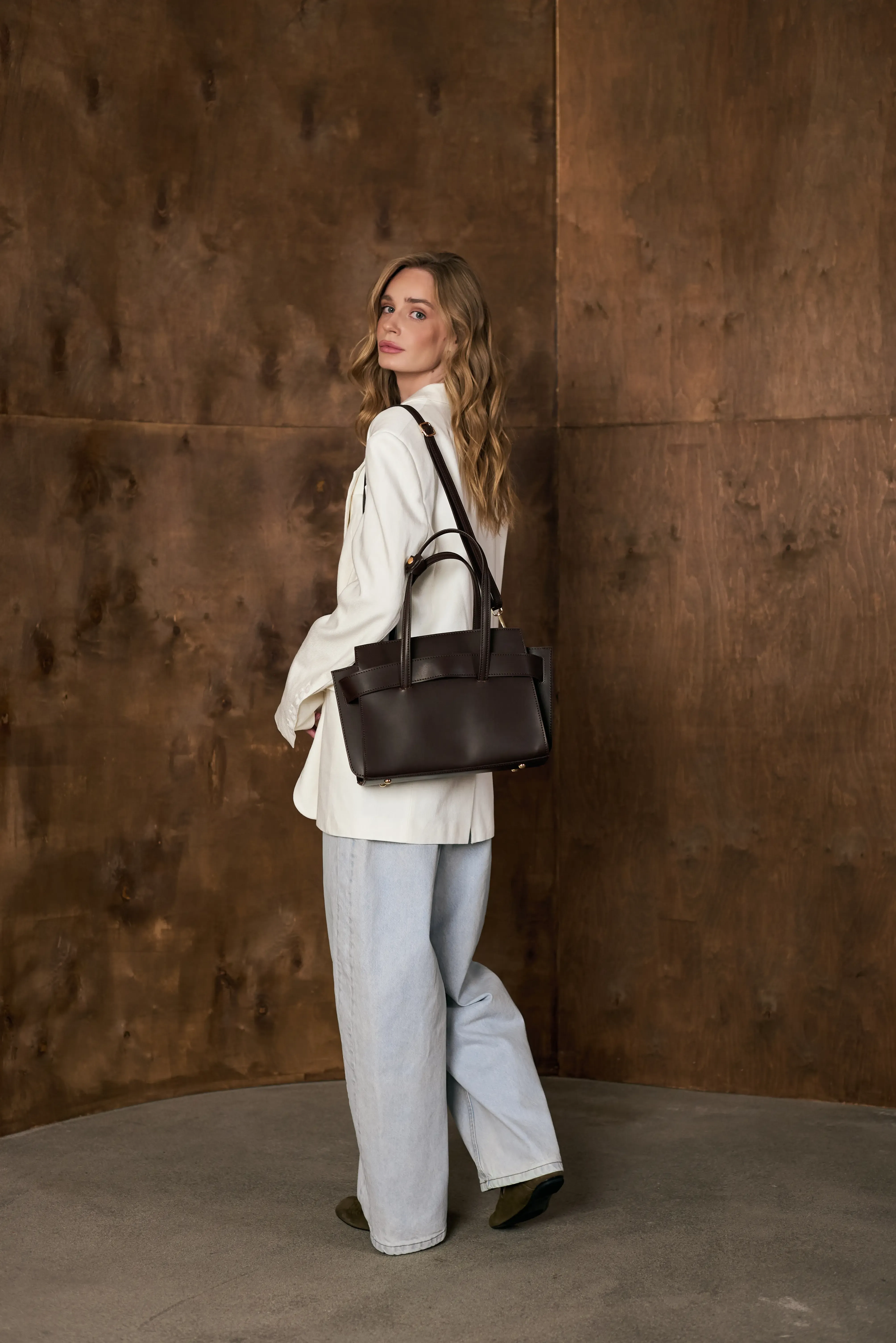 NICOLE BAG BROWN